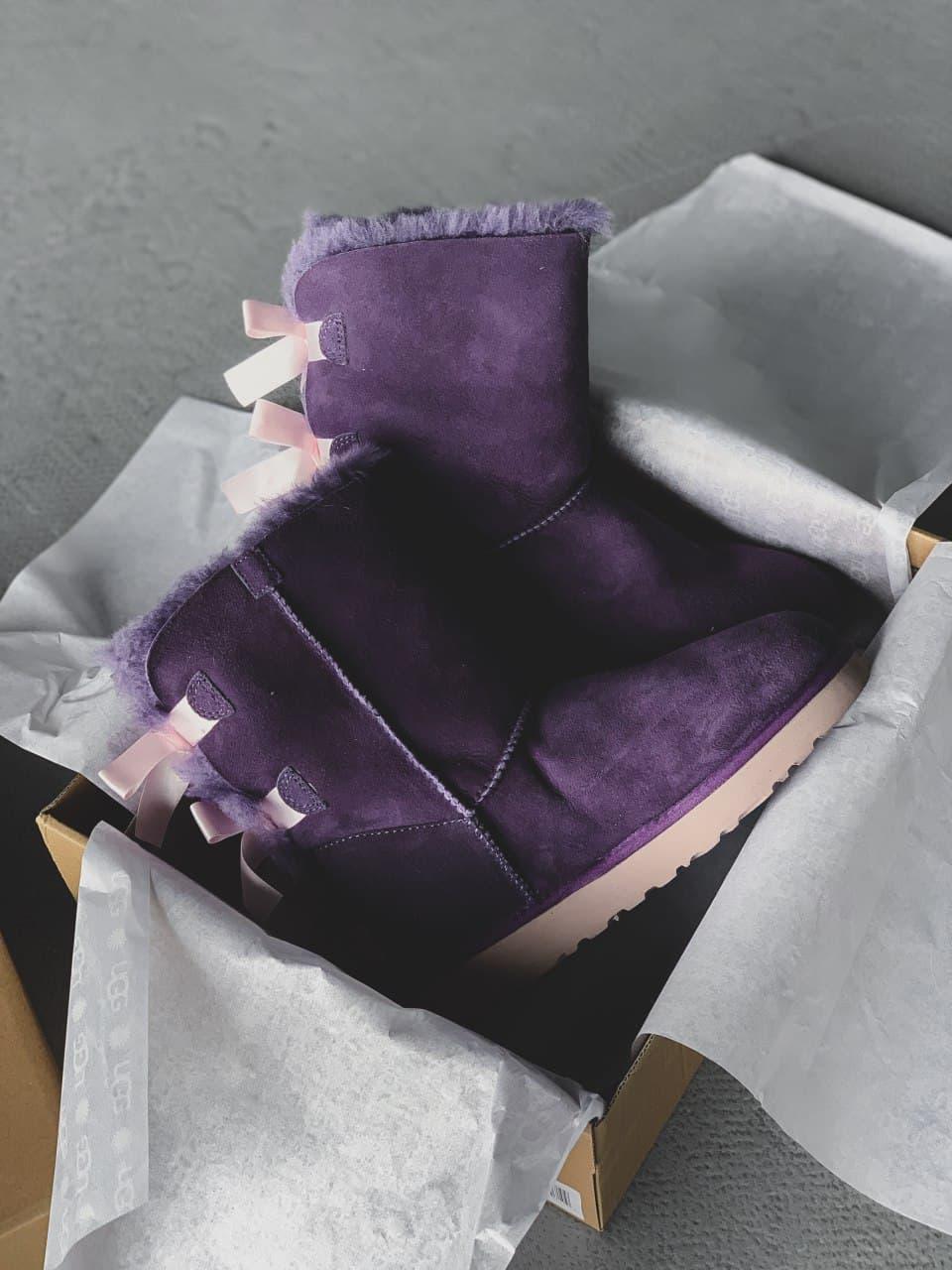 Угги женские Ugg Australia BAILEY BOW II фиолетовые, натуральная замша, овчина, код FL-3069 41
Угги женские Ugg Australia BAILEY BOW II фиолетовые, натуральная замша, овчина, код FL-3069 41