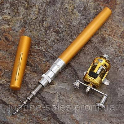 Удочка складная с катушкой и леской, телескопическая, Fishing rod in pen case, блесной, удочка ручка
Удочка складная с катушкой и леской, телескопическая, Fishing rod in pen case, блесной, удочка ручка