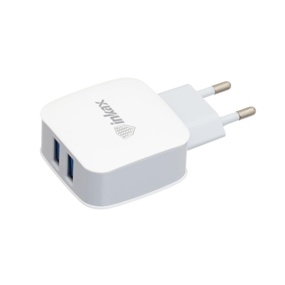 Зарядное устройство Inkax CD-28 2.1A 2 USB с кабелем Micro USB Белый MMA00000019118, КОД: 1934457, White
Зарядное устройство Inkax CD-28 2.1A 2 USB с кабелем Micro USB Белый MMA00000019118, КОД: 1934457, White