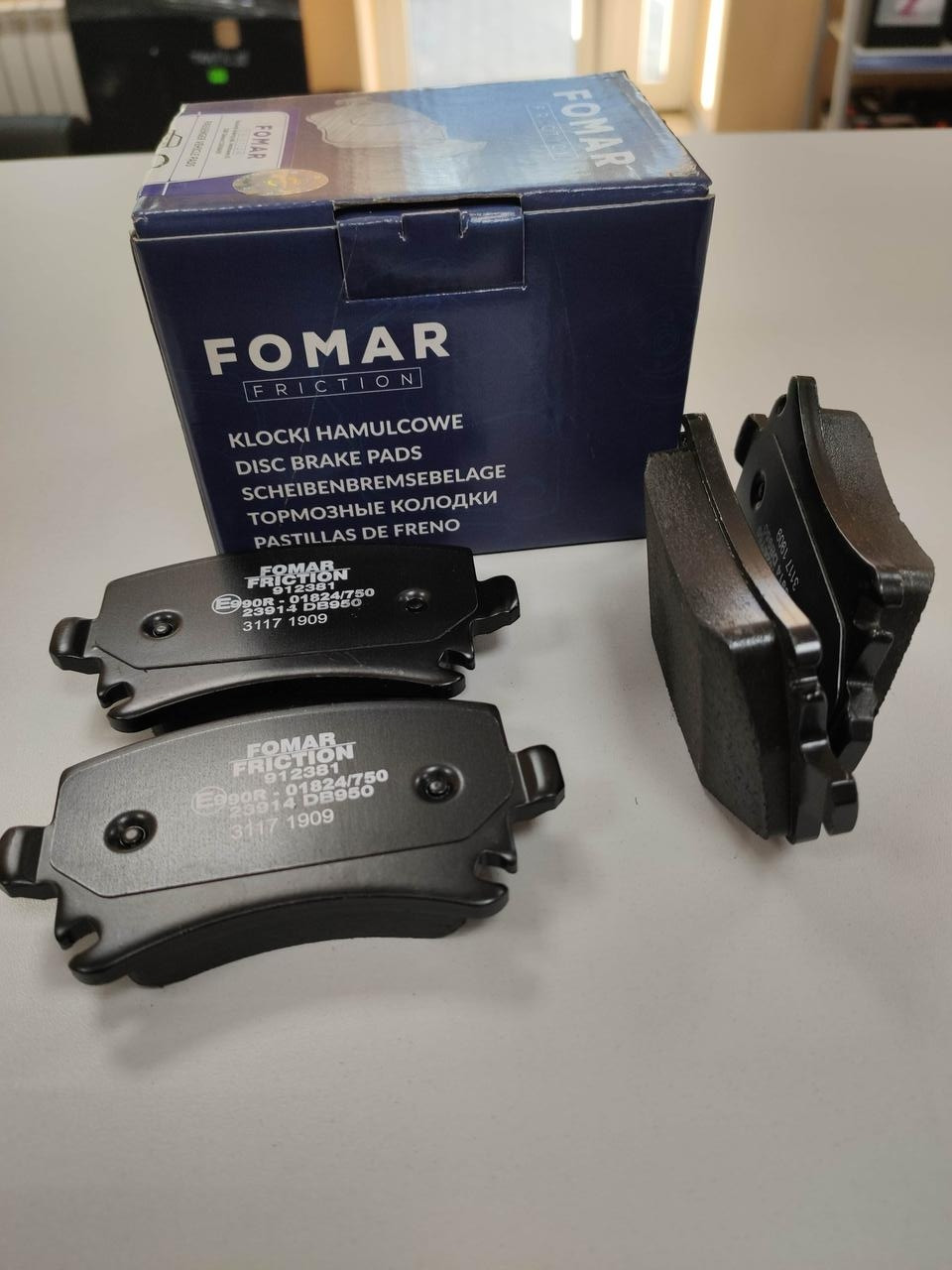 Тормозные колодки задние VAG,Skoda Octavia,Volkswagen Passat от 2003 г,Jetta,FOMAR,912381
Тормозные колодки задние VAG,Skoda Octavia,Volkswagen Passat от 2003 г,Jetta,FOMAR,912381