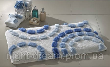 Коврик для ванной 60х100  CONFETTI  Elite Arinna L. Blue (P. Mavi)