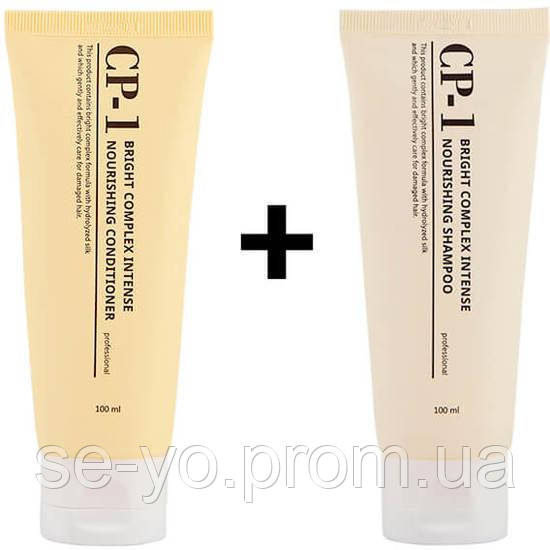 Набор средств для волос от Esthetic House CP-1 B/C Intense Nourishing (шампунь и кондиционер), 200 мл
Набор средств для волос от Esthetic House CP-1 B/C Intense Nourishing (шампунь и кондиционер), 200 мл
