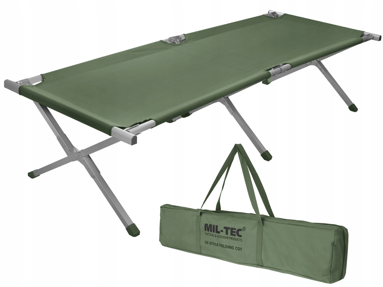 Походная Раскладушка алюминиевая + Сумка до 120 кг Mil-Tec "US"190х65 см" Olive (14402001) Germany
Походная Раскладушка алюминиевая + Сумка до 120 кг Mil-Tec "US"190х65 см" Olive (14402001) Germany