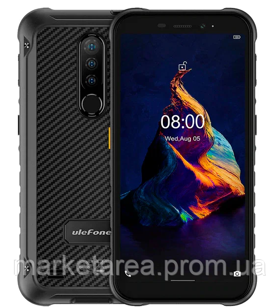 Смартфон противоударный, водостойкий с NFC модулем и большим дисплеем UleFone Armor X8 black 4/64 гб Quad-core, Черный
Смартфон противоударный, водостойкий с NFC модулем и большим дисплеем UleFone Armor X8 black 4/64 гб Quad-core, Черный
