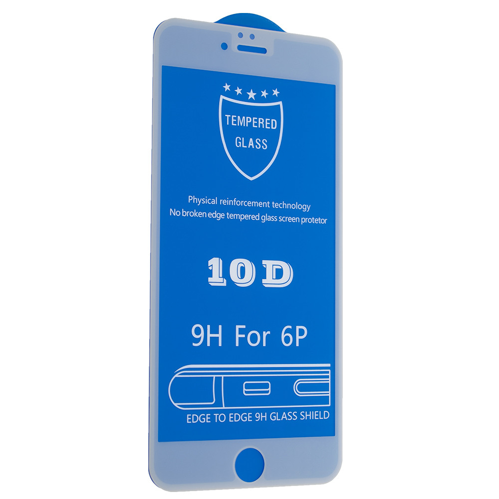 Защитное стекло 10D 9H для Apple iPhone 6 Plus iPhone 6S Plus White 00003635, КОД: 1470779, Белый
Защитное стекло 10D 9H для Apple iPhone 6 Plus iPhone 6S Plus White 00003635, КОД: 1470779, Белый