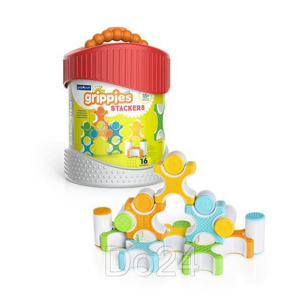 Магнитный конструктор Guidecraft Grippies Stackers, 16 деталей (G8313), Разноцветный
Магнитный конструктор Guidecraft Grippies Stackers, 16 деталей (G8313), Разноцветный