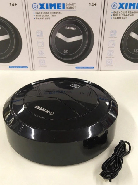 Автоматический Робот-пылесос умный пылесос на аккумуляторе 14+ Ximei Smart Robot Black
Автоматический Робот-пылесос умный пылесос на аккумуляторе 14+ Ximei Smart Robot Black