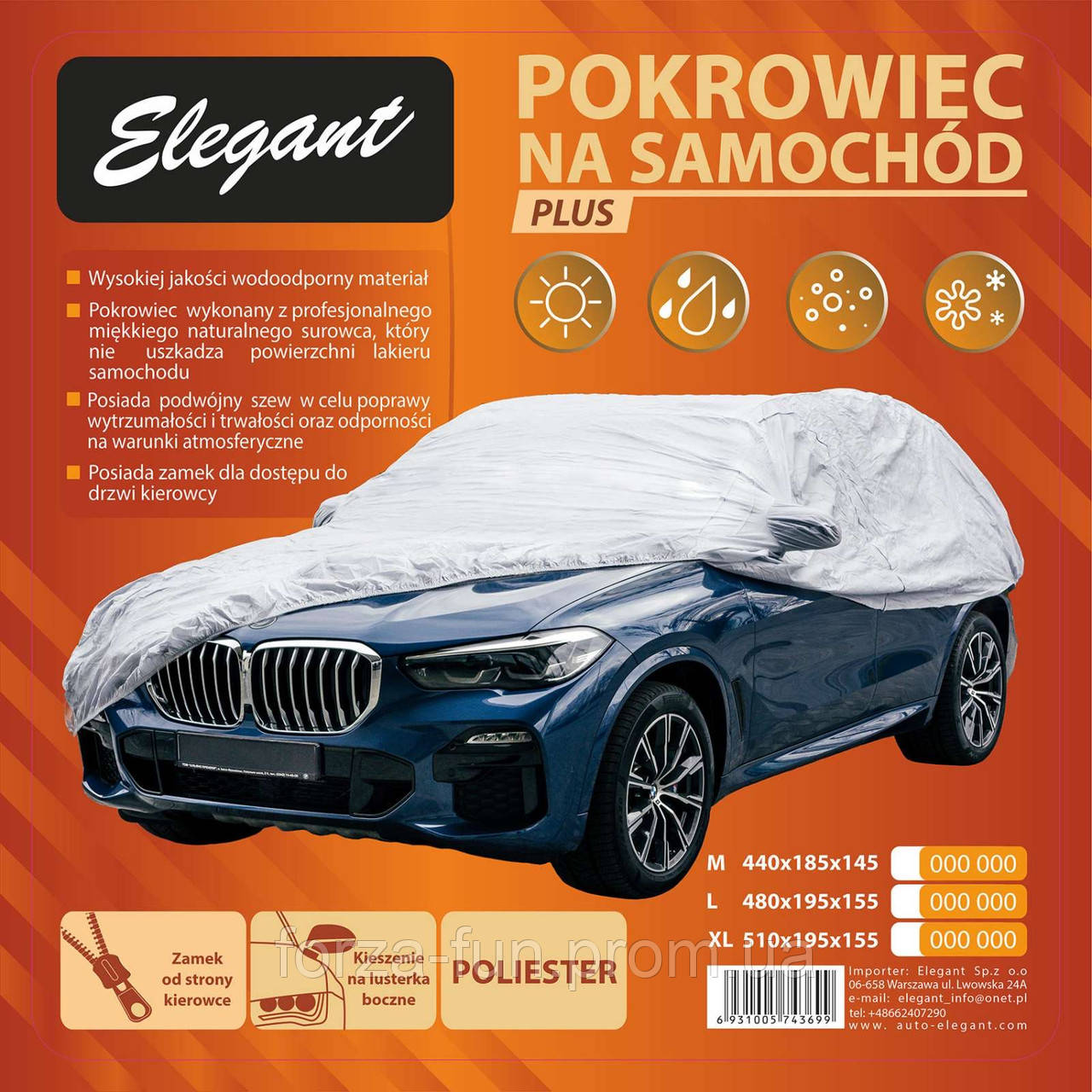 Тент на основе Джип\Минивен L "ELEGANT" PEVA 100262 480x195x155см (карманы под зеркало,молния)
Тент на основе Джип\Минивен L "ELEGANT" PEVA 100262 480x195x155см (карманы под зеркало,молния)