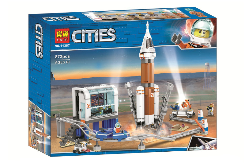 Конструктор "CITIES" "Космическая ракета и пункт управления" 873дет 11387 р. 50 * 39,5 * 9 см
Конструктор "CITIES" "Космическая ракета и пункт управления" 873дет 11387 р. 50 * 39,5 * 9 см