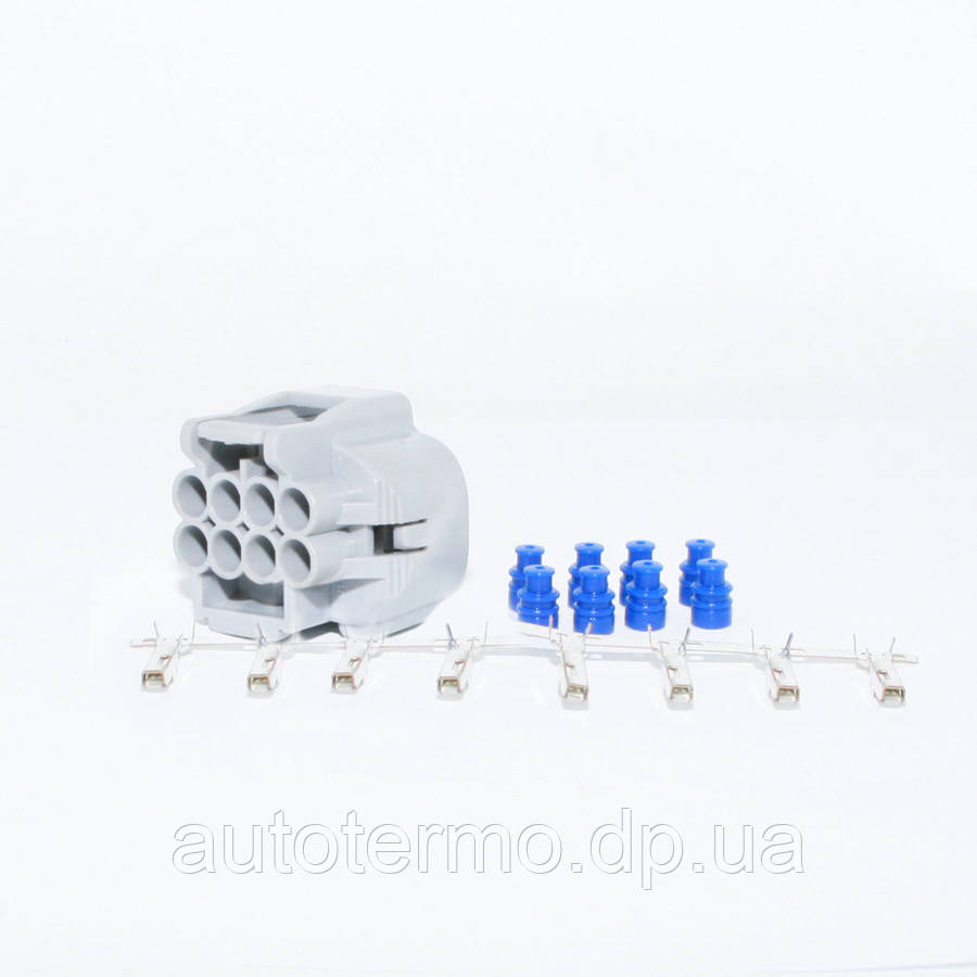 Разъем автономного отопителя Eberspaher D5WZ-H (25 2668) (8 pin, мама), D5WZH_8pin_mama, D5WZ-H 8pin mama
Разъем автономного отопителя Eberspaher D5WZ-H (25 2668) (8 pin, мама), D5WZH_8pin_mama, D5WZ-H 8pin mama