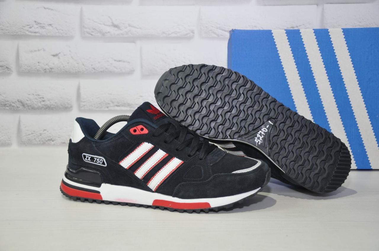 Мужские демисезонные кроссовки натуральный замш синие стиле Adidas ZX 750 41, Синий
Мужские демисезонные кроссовки натуральный замш синие стиле Adidas ZX 750 41, Синий
