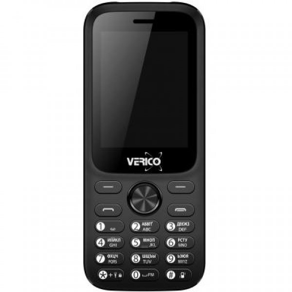Кнопочный телефон с большим экраном, камерой и фонариком на 2 сим карты Verico Carbon M242 Black, Черный
Кнопочный телефон с большим экраном, камерой и фонариком на 2 сим карты Verico Carbon M242 Black, Черный