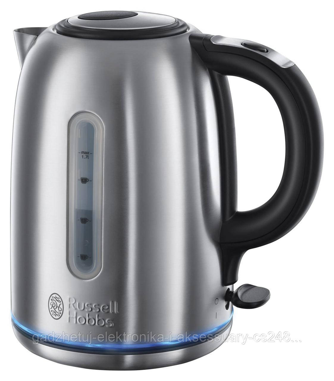 Электрочайник Russell Hobbs 20460-70 Buckingham, 2.4 кВт, бесшумное кипячение, емкость 1,7 литра
Электрочайник Russell Hobbs 20460-70 Buckingham, 2.4 кВт, бесшумное кипячение, емкость 1,7 литра