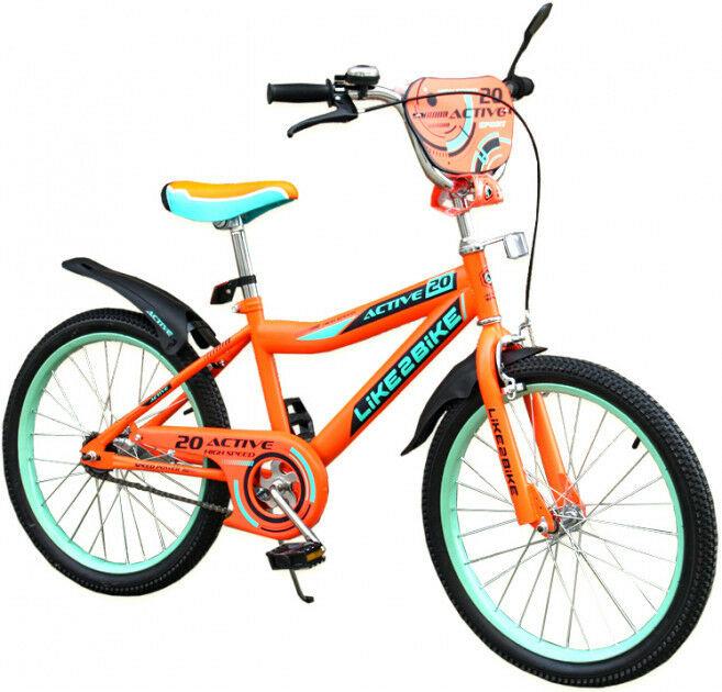 Двухколесный детский велосипед 20 дюймов Like2bike Active 192030 Оранжевый со звонком,подножкой и зеркалом
Двухколесный детский велосипед 20 дюймов Like2bike Active 192030 Оранжевый со звонком,подножкой и зеркалом