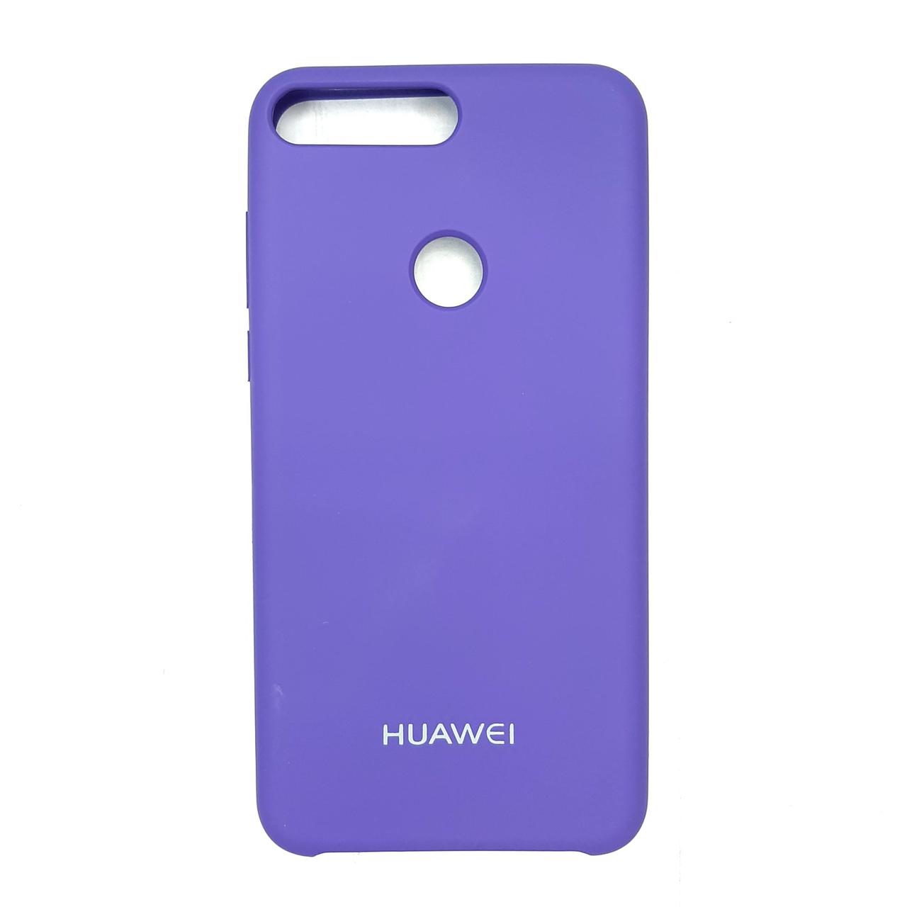 Силиконовый чехол-накладка Silicone cover для Huawei Y7 Prime 2018/Honor 7C Фиолетовый
Силиконовый чехол-накладка Silicone cover для Huawei Y7 Prime 2018/Honor 7C Фиолетовый
