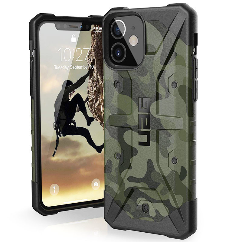 Ударопрочный чехол UAG Pathfinder камуфляж для Apple iPhone 12 mini (5.4"), Зеленый
Ударопрочный чехол UAG Pathfinder камуфляж для Apple iPhone 12 mini (5.4"), Зеленый