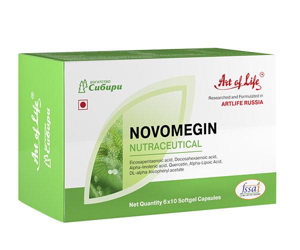 НовОмегин - Novomegin IND - Омега 3 и 6 сбалансированный комплекс полиненасыщенных жирных кислот
НовОмегин - Novomegin IND - Омега 3 и 6 сбалансированный комплекс полиненасыщенных жирных кислот