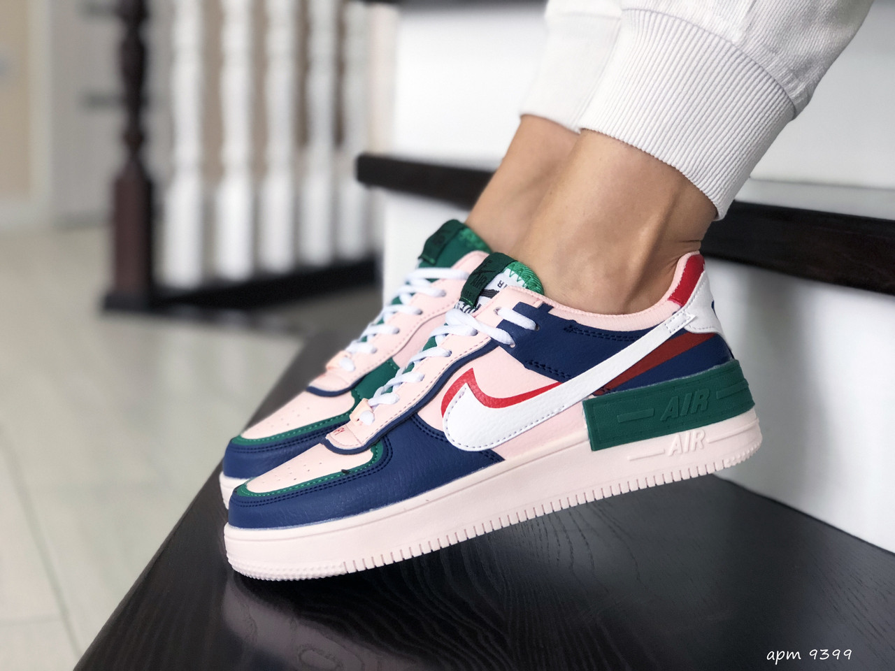 Женские кроссовки в стиле Nike Найк Air Force, кожа, разноцветные 39 (24,6 см), Белый
Женские кроссовки в стиле Nike Найк Air Force, кожа, разноцветные 39 (24,6 см), Белый
