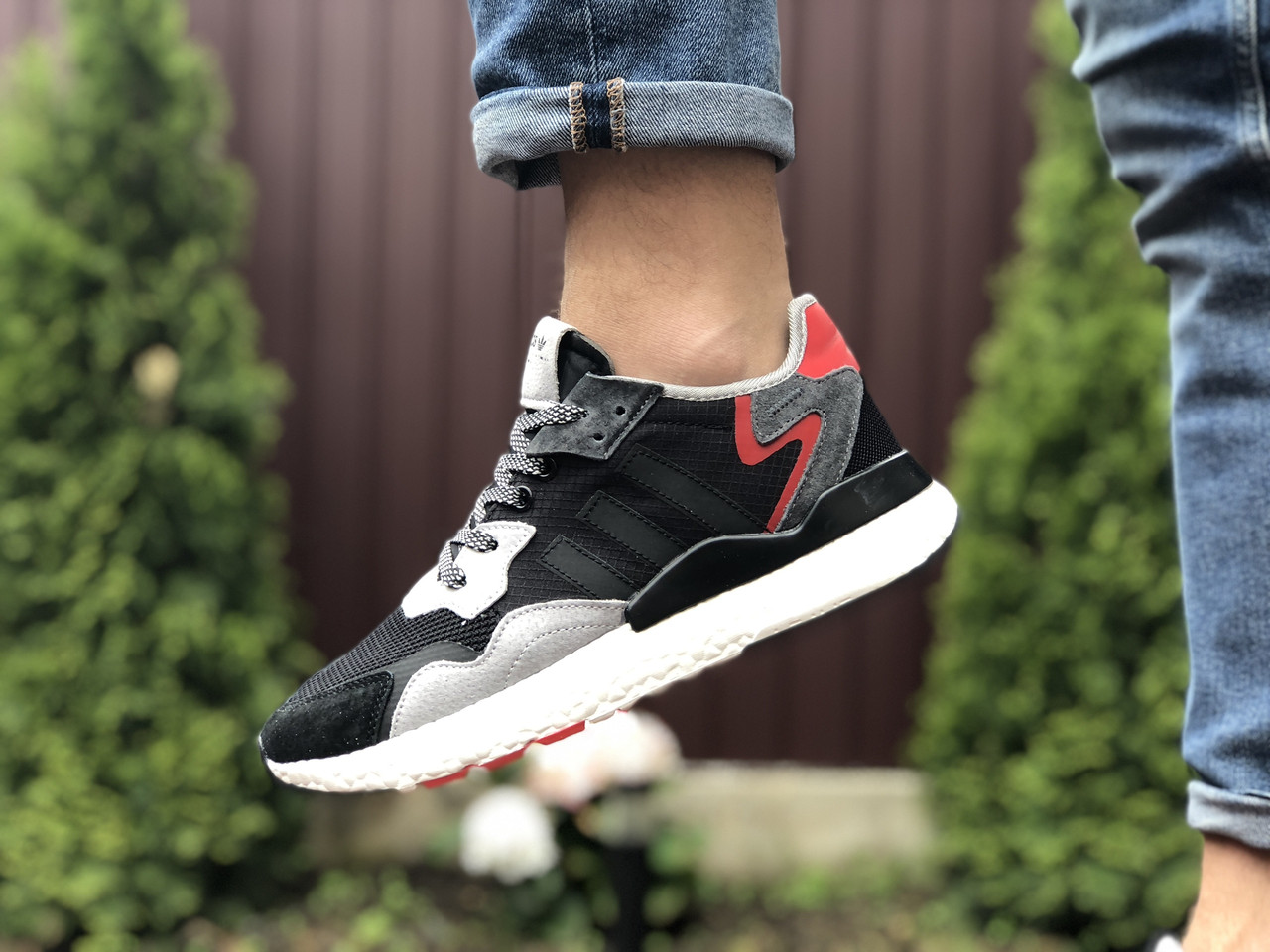 Мужские кроссовки в стиле Adidas Адидас Nite Jogger Boost 3M, черно-белые 41 (26 см), Черно-белый
Мужские кроссовки в стиле Adidas Адидас Nite Jogger Boost 3M, черно-белые 41 (26 см), Черно-белый