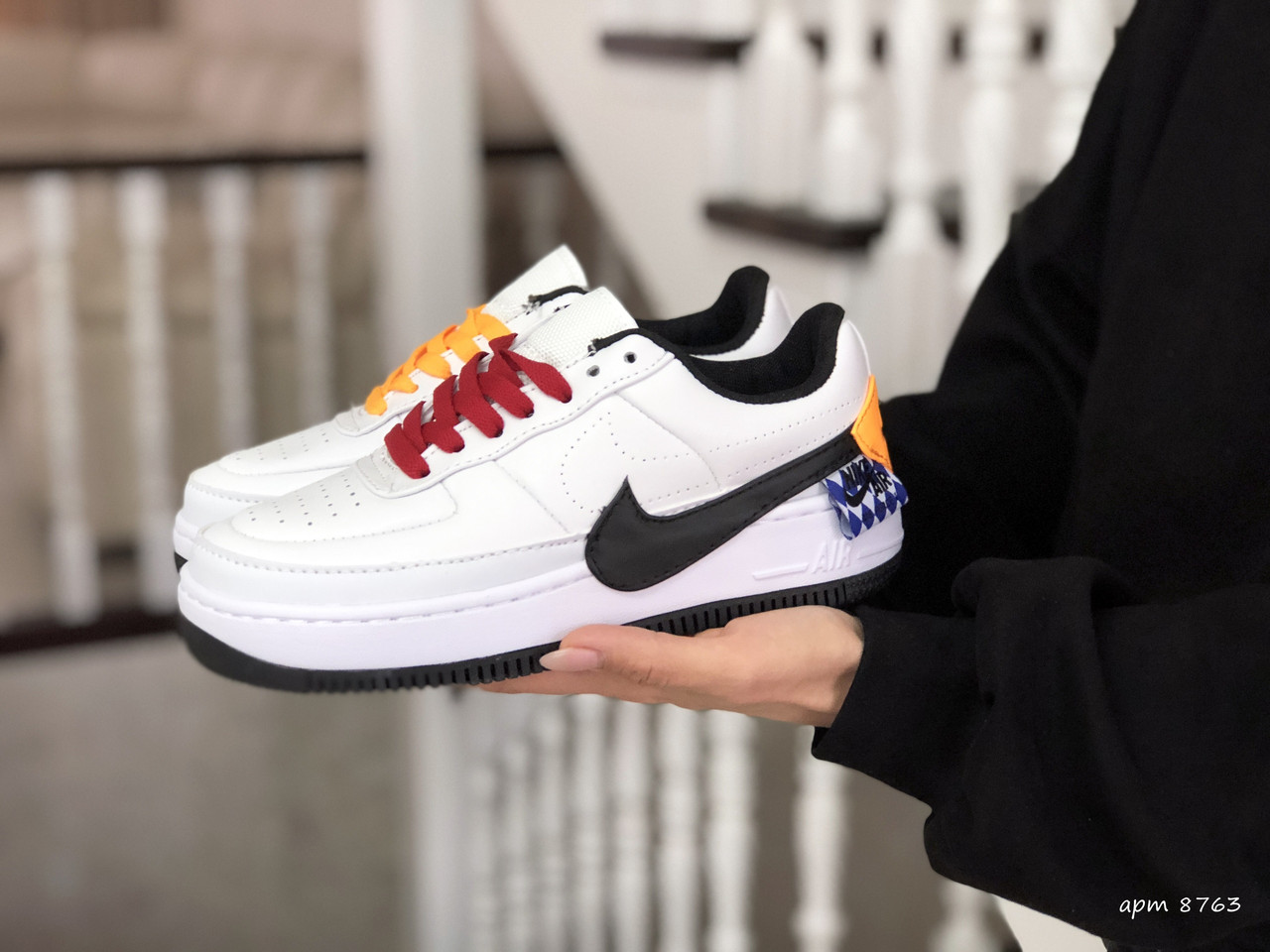 Женские кроссовки в стиле Nike Найк Air Force, кожа, разноцветные 36 (22,5 см), Разные цвета
Женские кроссовки в стиле Nike Найк Air Force, кожа, разноцветные 36 (22,5 см), Разные цвета