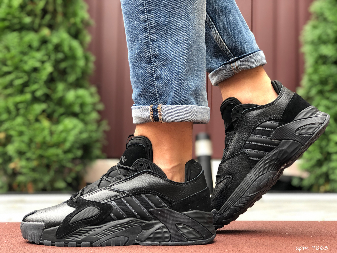 Мужские кроссовки в стиле Adidas Адидас Streetball, кожа, черные 46 (29,8 см), Черный
Мужские кроссовки в стиле Adidas Адидас Streetball, кожа, черные 46 (29,8 см), Черный