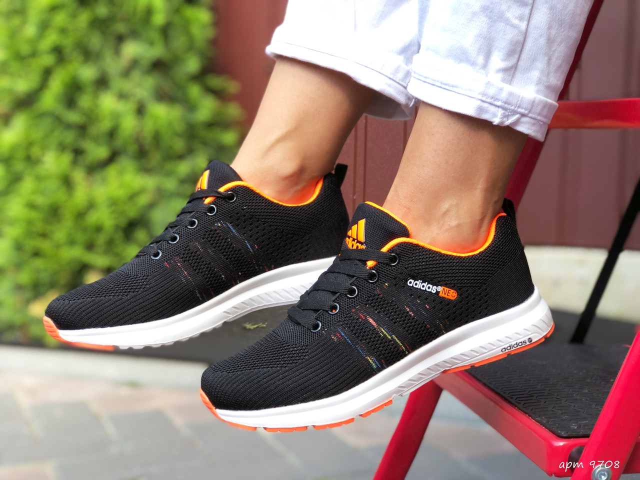 Женские кроссовки в стиле Adidas Адидас Neo, черные с оранжевым, 37 (23,6 см), Черный
Женские кроссовки в стиле Adidas Адидас Neo, черные с оранжевым, 37 (23,6 см), Черный
