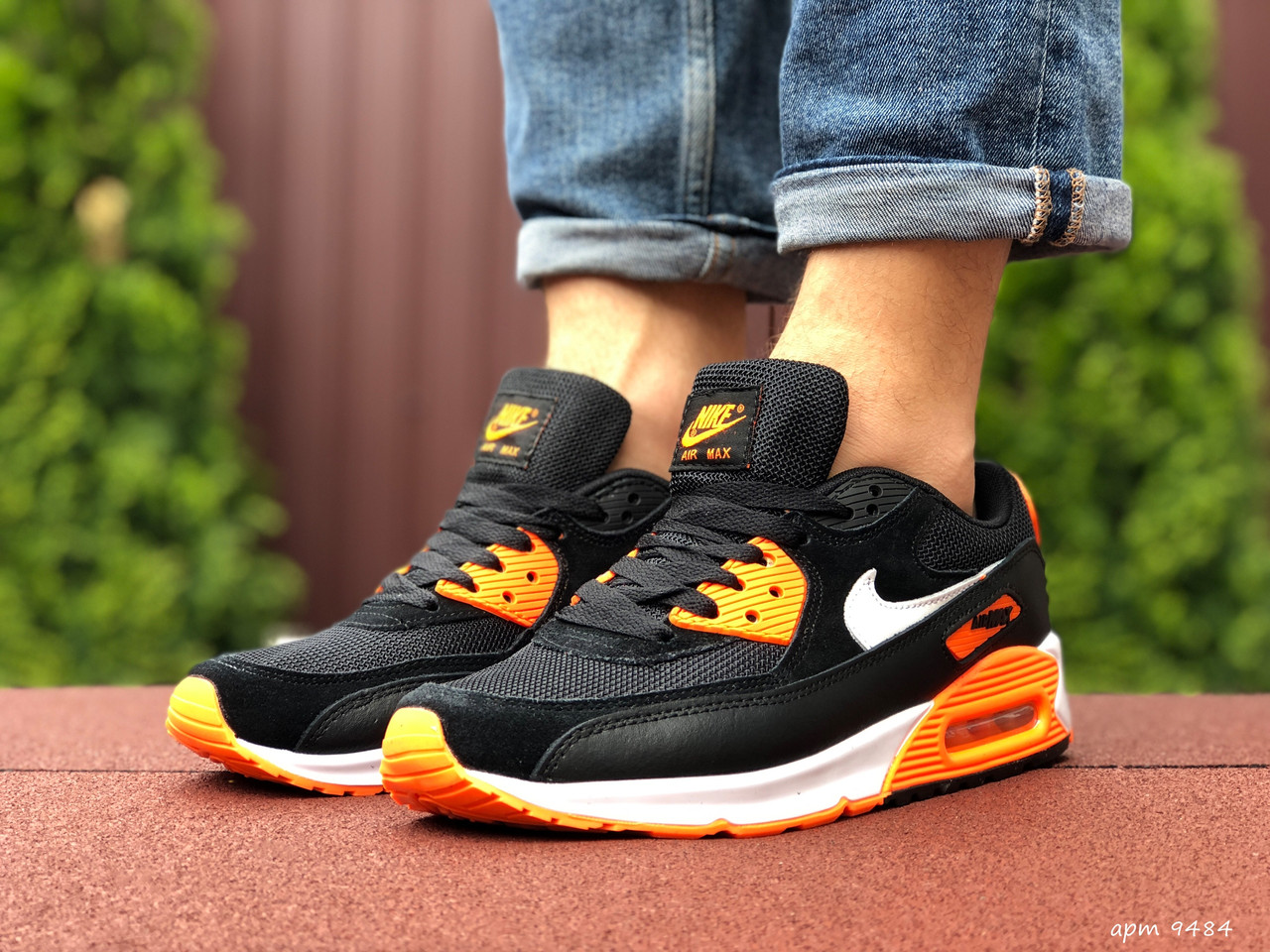 Мужские кроссовки в стиле Nike Найк Air Max 90, кожа, разноцветные 46 (29,2 см), Белый
Мужские кроссовки в стиле Nike Найк Air Max 90, кожа, разноцветные 46 (29,2 см), Белый