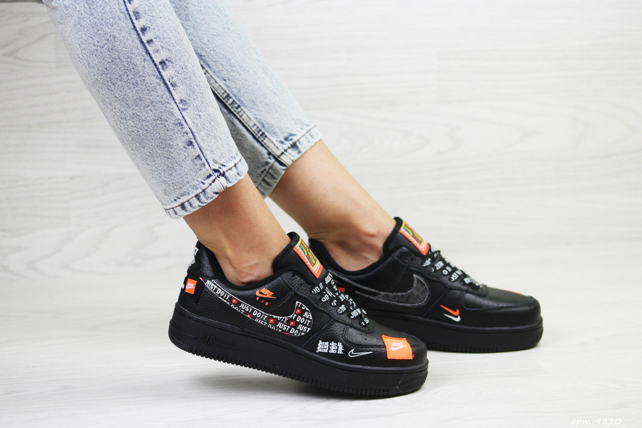 Женские кроссовки Nike Найк Air Force 1 Just Do It, кожа, черные 36 (23,2 см), Белый
Женские кроссовки Nike Найк Air Force 1 Just Do It, кожа, черные 36 (23,2 см), Белый