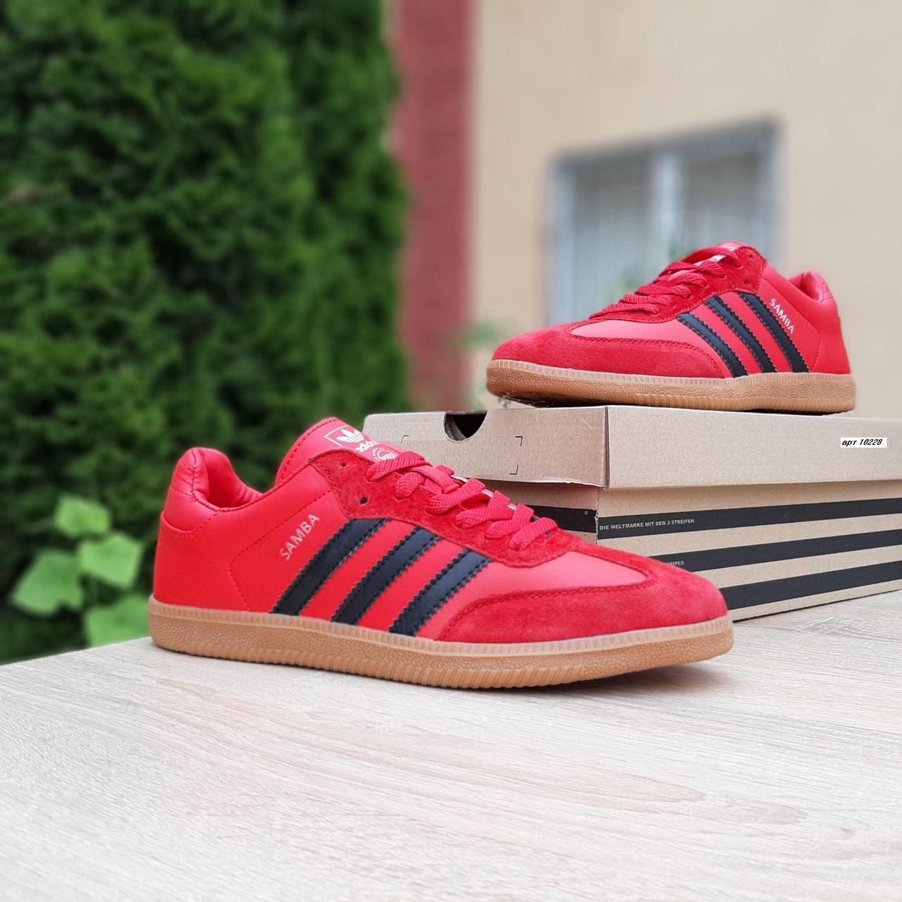 Мужские кроссовки в стиле Adidas Адидас Samba, кожа, красные с черным, 43 (27,5 см), Красный
Мужские кроссовки в стиле Adidas Адидас Samba, кожа, красные с черным, 43 (27,5 см), Красный