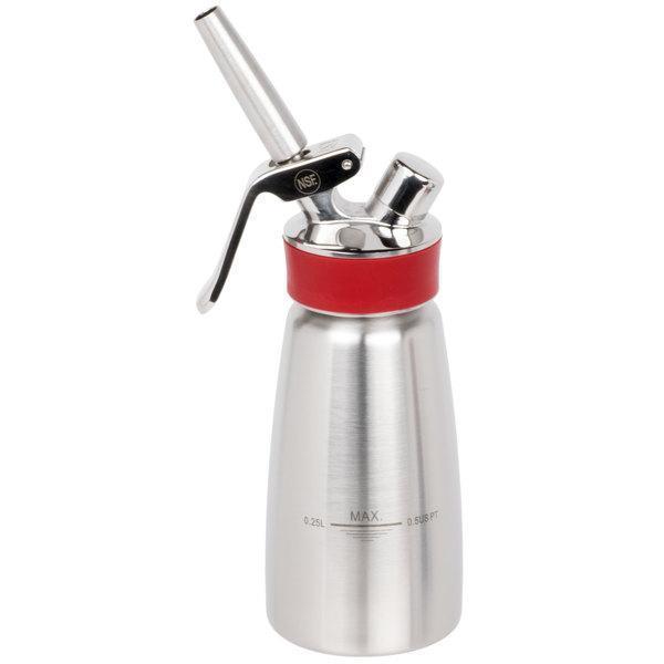 Сифон iSi Gourmet Whip, Кример для холодных и горячих блюд и сливок, 0,25 л (601-1403)
Сифон iSi Gourmet Whip, Кример для холодных и горячих блюд и сливок, 0,25 л (601-1403)