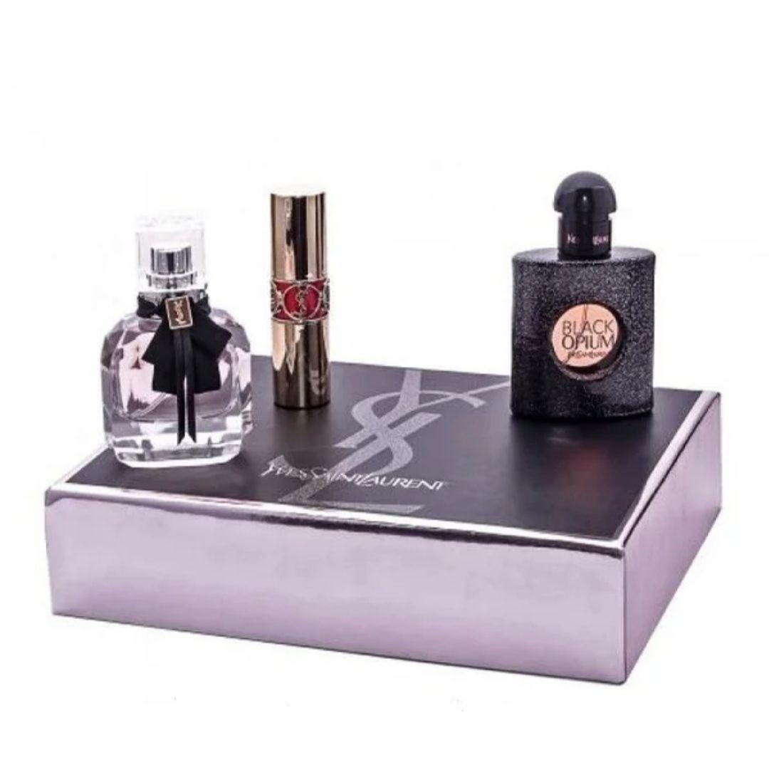 Подарочный набор yves saint laurent (помада и два парфюма) подарок маме , дочке, девушке Парфюмерный набор
Подарочный набор yves saint laurent (помада и два парфюма) подарок маме , дочке, девушке Парфюмерный набор