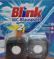 Таблетки в бачок унитаза Blimk Wc-blauspuler 2*50 г.