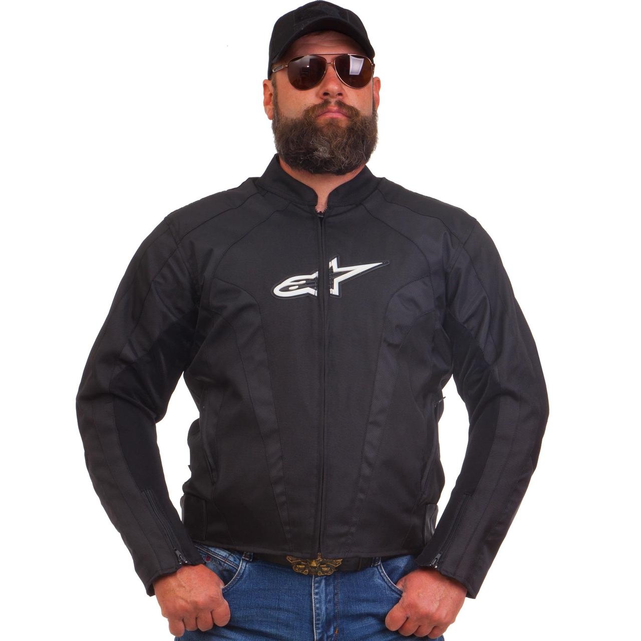 Мотокуртка текстильная с защитой Alpinestars MS-1213 (PL, PVC, L-2XL-46-52, черный)
Мотокуртка текстильная с защитой Alpinestars MS-1213 (PL, PVC, L-2XL-46-52, черный)