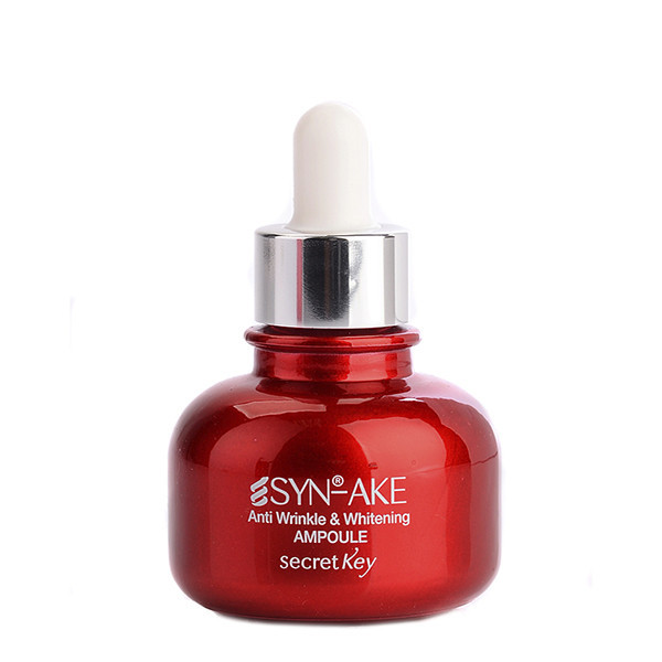 Антивозрастная сыворотка для лица со змиеным ядом Secret Key Syn-Ake Anti Wrinkle & Whitening Ampoule 30 мл
Антивозрастная сыворотка для лица со змиеным ядом Secret Key Syn-Ake Anti Wrinkle & Whitening Ampoule 30 мл