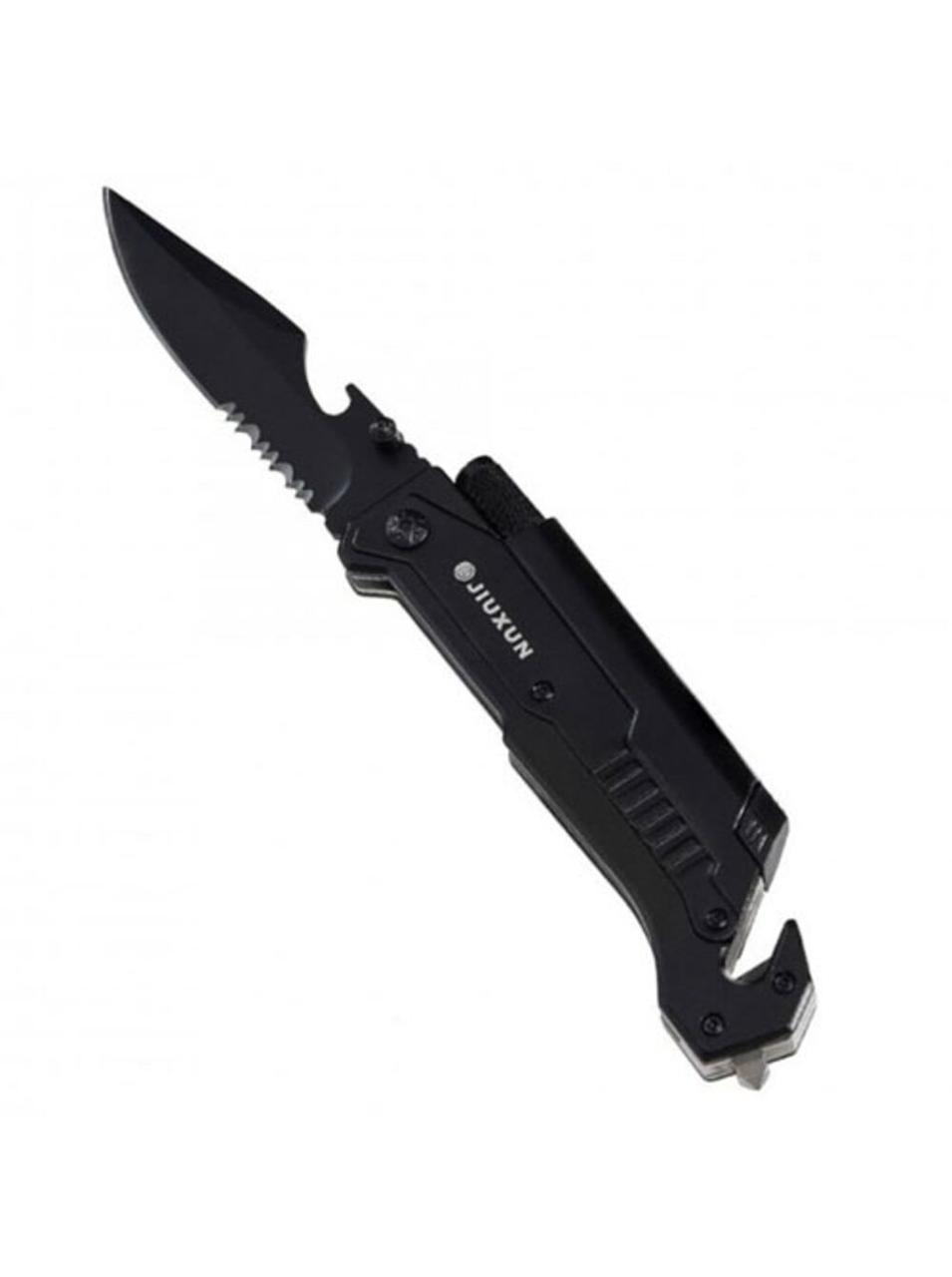 Складной многофункциональный нож Xiaomi Jiuxun Tools Ninety Outdoor Folding Knife 7 in 1 3049341, Черный
Складной многофункциональный нож Xiaomi Jiuxun Tools Ninety Outdoor Folding Knife 7 in 1 3049341, Черный