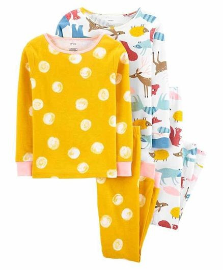 Разм. 10л. Комплект из 2-х коттоновых пижам Животные Carters. В наличии 8л (130-137), Желтый
Разм. 10л. Комплект из 2-х коттоновых пижам Животные Carters. В наличии 8л (130-137), Желтый