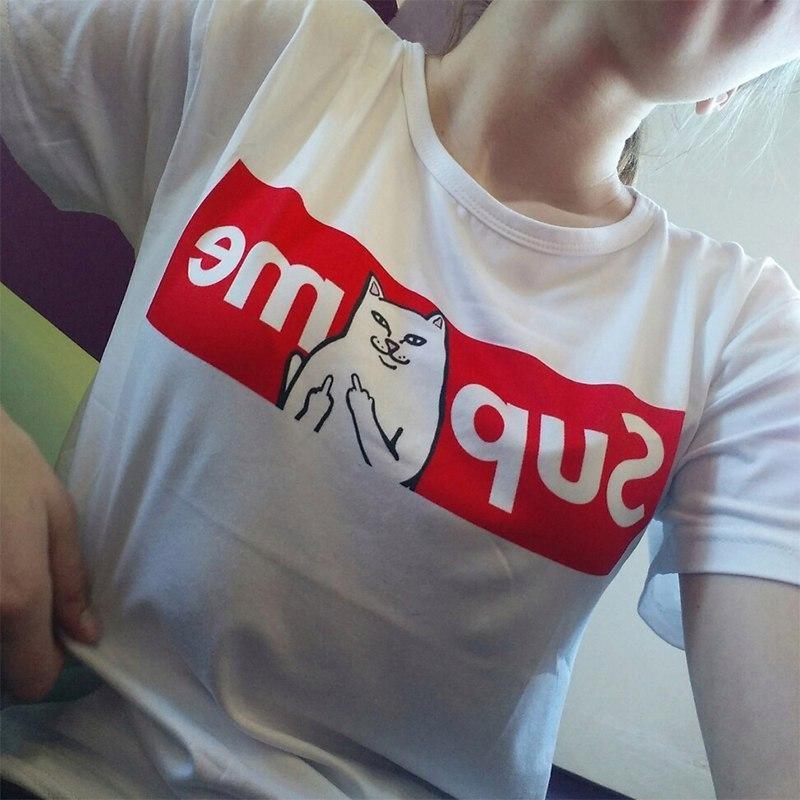 Футболка Supreme & Кот Lord Nermal of Ripndip (Суприм и Кот Лорд Нермал от Рипиндип)
Футболка Supreme & Кот Lord Nermal of Ripndip (Суприм и Кот Лорд Нермал от Рипиндип)