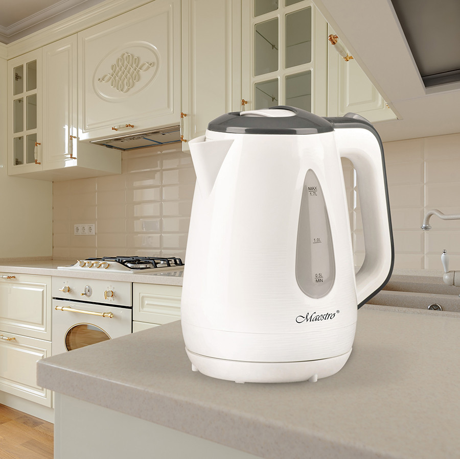Электрочайник Maestro MR-031-Grey (1,7л 2200Вт) Электрический чайник пластиковый
Электрочайник Maestro MR-031-Grey (1,7л 2200Вт) Электрический чайник пластиковый