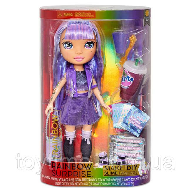 Набор Rainbow Surprise Rainbow High фиолетовая кукла со слаймом / Rainbow Surprise Rainbow High - Amethyst Rae
Набор Rainbow Surprise Rainbow High фиолетовая кукла со слаймом / Rainbow Surprise Rainbow High - Amethyst Rae