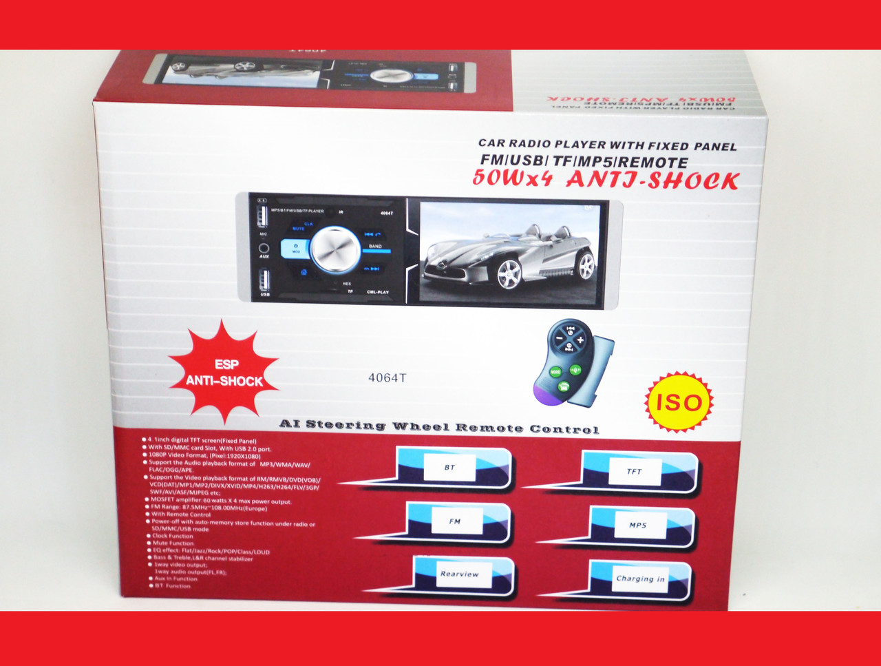 Pioneer 4064T ISO - Сенсорный экран 4,1''+ RGB подсветка + DIVX + MP3 + USB + Bluetooth + AV-in
Pioneer 4064T ISO - Сенсорный экран 4,1''+ RGB подсветка + DIVX + MP3 + USB + Bluetooth + AV-in