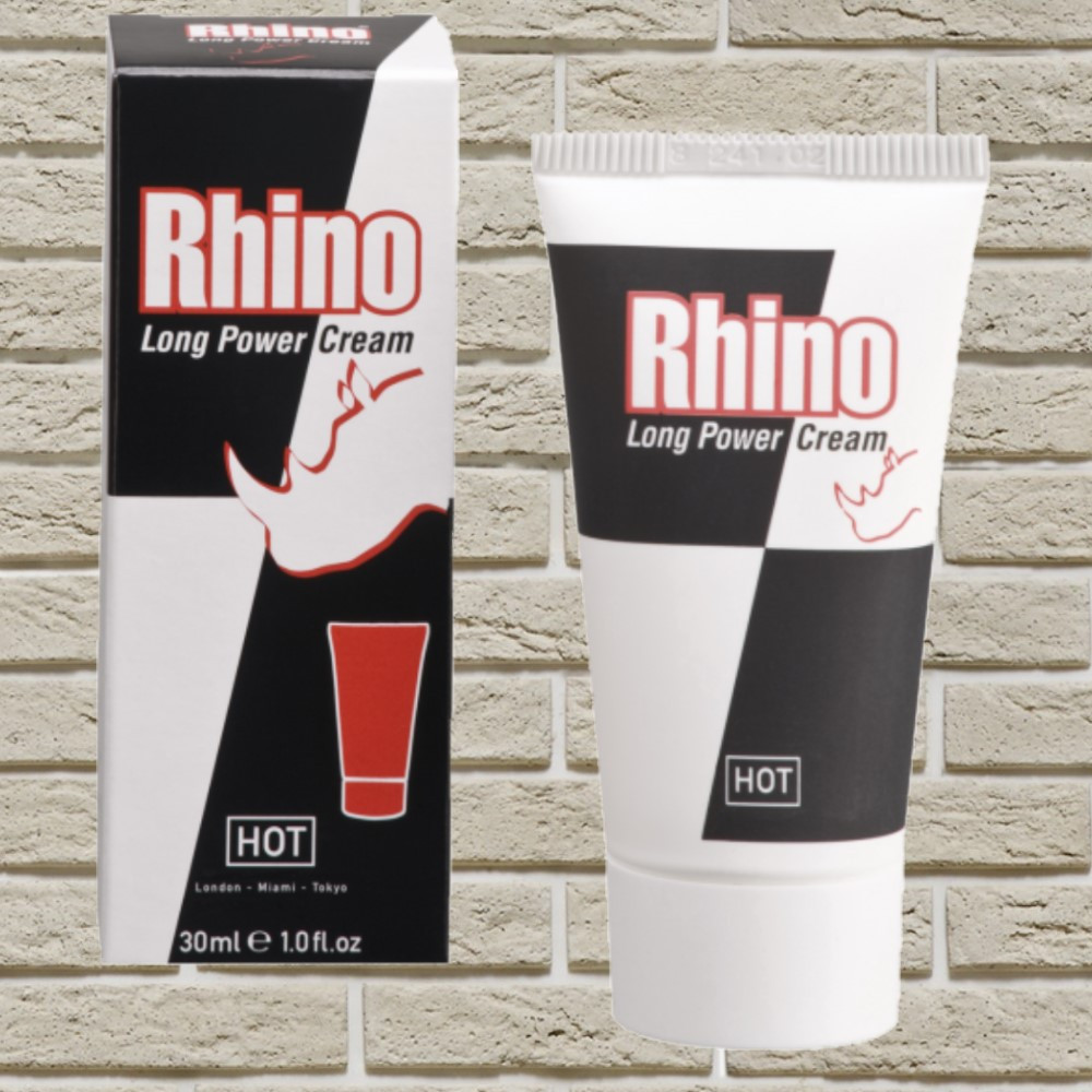 Крем-пролонгатор для мужчин Hot Rhino, 30 мл 2694/44200/DEL2694 - HOT - Продлевающие смазки - Купить