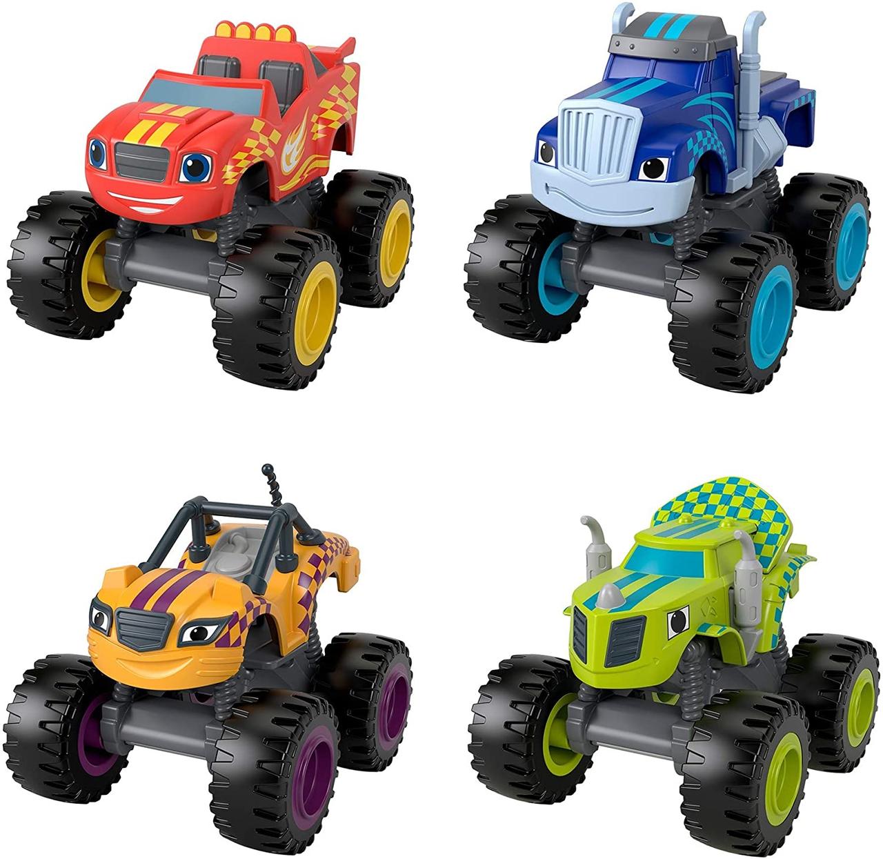 Fisher-Price Набор Вспыш и чудо машинки (Вспыш, Зег, Крушила и Рык 4 шт.) Blaze & the Monster Machines
Fisher-Price Набор Вспыш и чудо машинки (Вспыш, Зег, Крушила и Рык 4 шт.) Blaze & the Monster Machines
