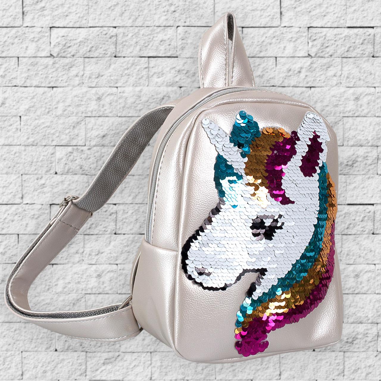 Рюкзак детский с единорогом, рюкзак с паетками, Backpack DS (RP - 0001) (SN49RP - 0001), Бежевый: светло-бежевый
Рюкзак детский с единорогом, рюкзак с паетками, Backpack DS (RP - 0001) (SN49RP - 0001), Бежевый: светло-бежевый