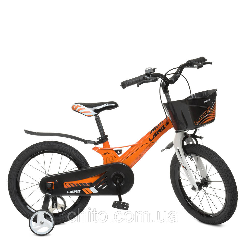 Велосипед двухколесный «LANQ» HUNTER WLN1650D-4N ORANGE (колеса 16 дюймов), Оранжевый
Велосипед двухколесный «LANQ» HUNTER WLN1650D-4N ORANGE (колеса 16 дюймов), Оранжевый