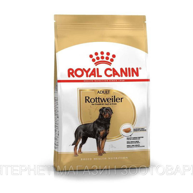 Royal Canin (Роял Канин) Rottweiler Adult - Сухой корм с мясом птицы для взрослых собак породы ротвейлер
Royal Canin (Роял Канин) Rottweiler Adult - Сухой корм с мясом птицы для взрослых собак породы ротвейлер
