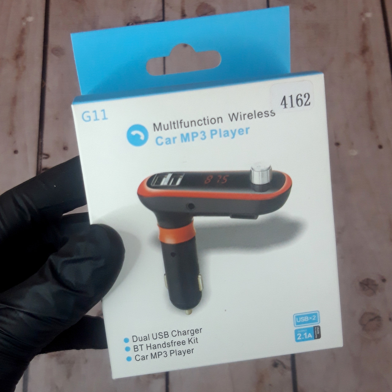 Трансмиттер автомобильный HZ FM модулятор для авто MP3 USB AUX MicroSD Bluetooth с LCD экраном (Живые фото)
Трансмиттер автомобильный HZ FM модулятор для авто MP3 USB AUX MicroSD Bluetooth с LCD экраном (Живые фото)