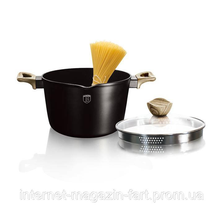 Кастрюля для спагетти с крышкой Berlinger Haus Ebony MAPLE Collection BH 1709 (6 л./24х15,7см.)
Кастрюля для спагетти с крышкой Berlinger Haus Ebony MAPLE Collection BH 1709 (6 л./24х15,7см.)