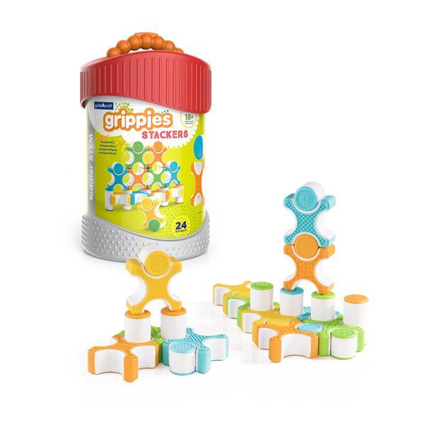 Магнитный конструктор Guidecraft Grippies Stackers, 24 детали (G8314), Разноцветный
Магнитный конструктор Guidecraft Grippies Stackers, 24 детали (G8314), Разноцветный