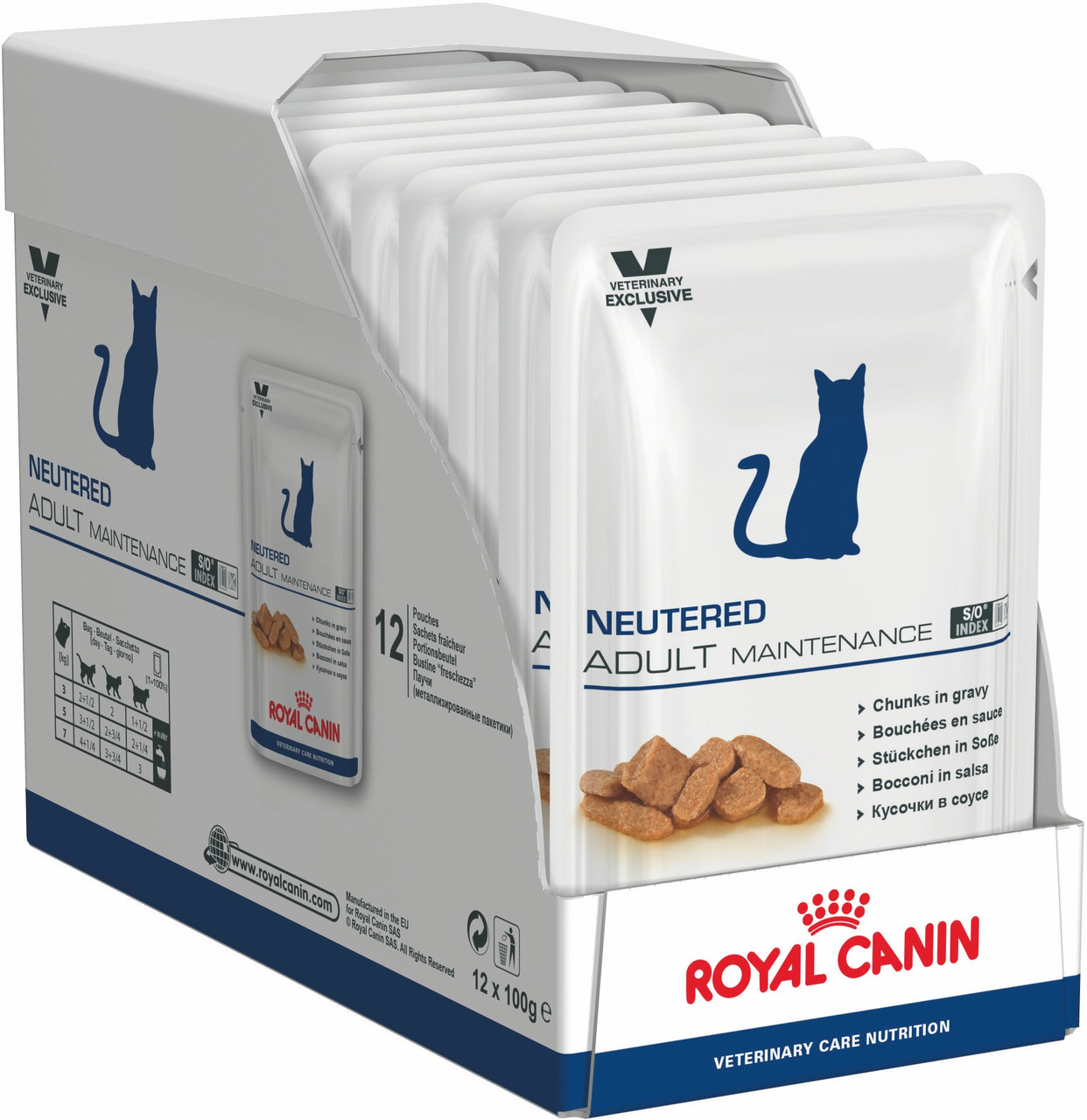 Royal Canin Neutered Adult Maintenance Влажный корм для кастрированных котов 12x100 г
Royal Canin Neutered Adult Maintenance Влажный корм для кастрированных котов 12x100 г