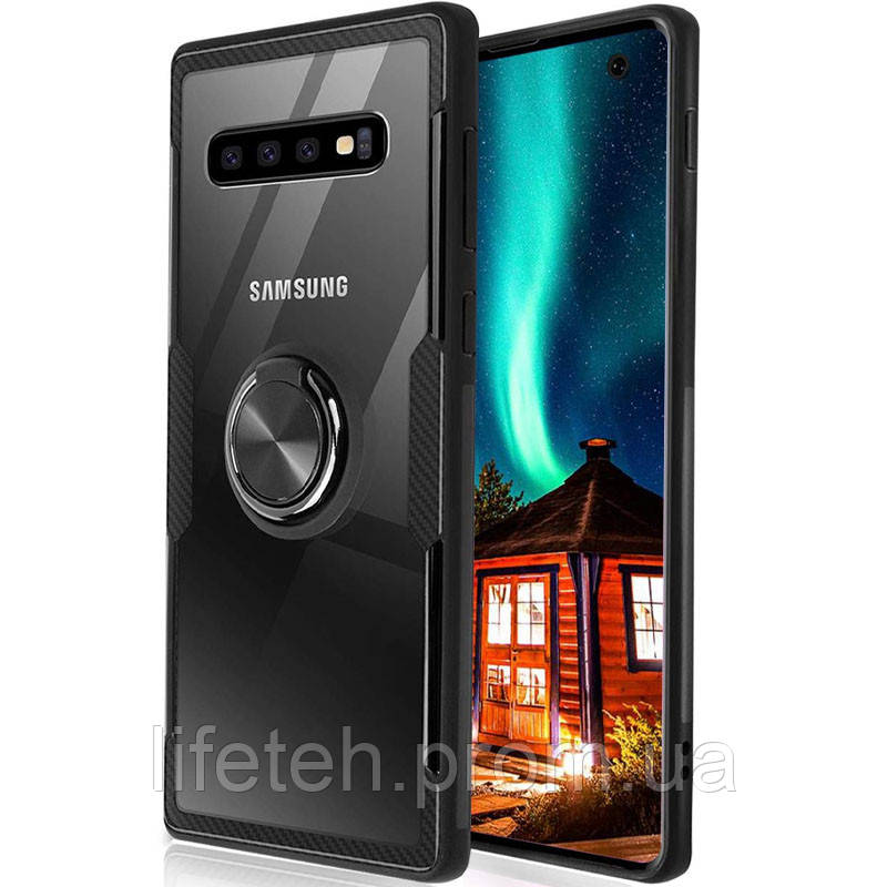 TPU+PC чехол Deen CrystalRing for Magnet (opp) для Samsung Galaxy S10+, Бесцветный / черный
TPU+PC чехол Deen CrystalRing for Magnet (opp) для Samsung Galaxy S10+, Бесцветный / черный